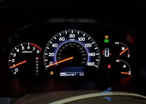 2010 Honda Odyssey Touring z USA, uszkodzony, nr VIN 5FNRL3H90AB063475